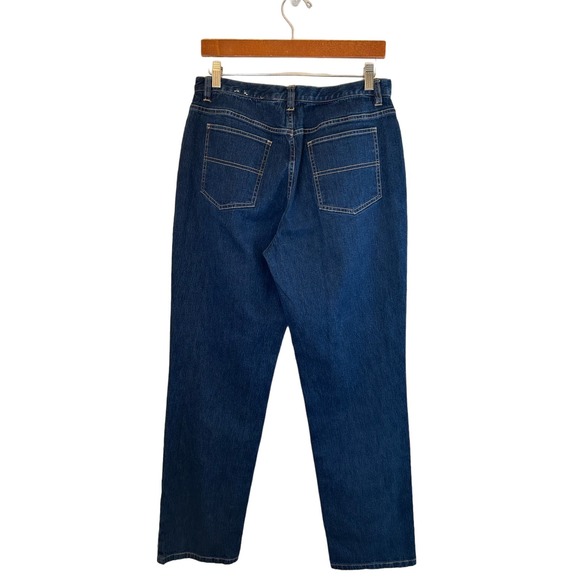 Additions by Chico’s Size 12 Women’s Dark Wash Jeans Stretch Straight - Picture 2 of 10